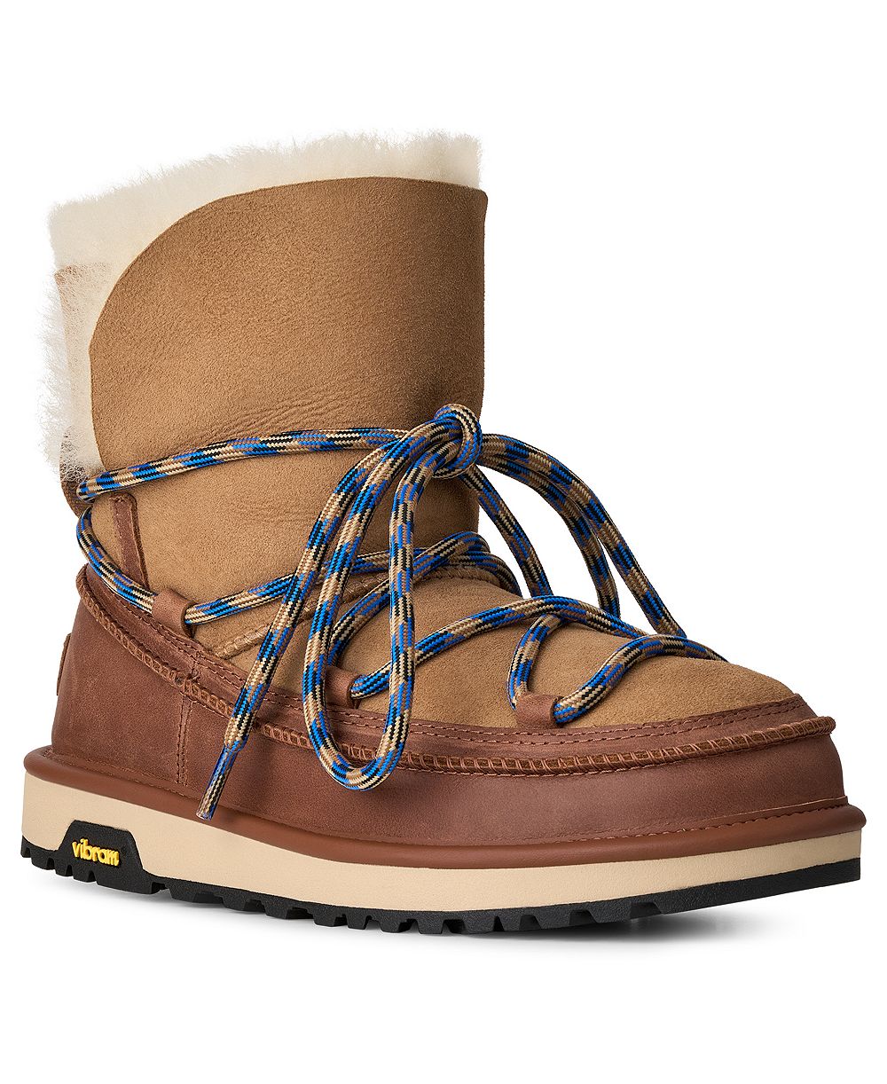 UGG® Women's Classic Tread Lace-Up Sheepskin Boots