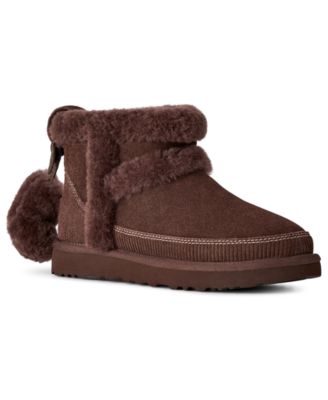UGG® Women's Classic Mini Heritage Round Toe Booties