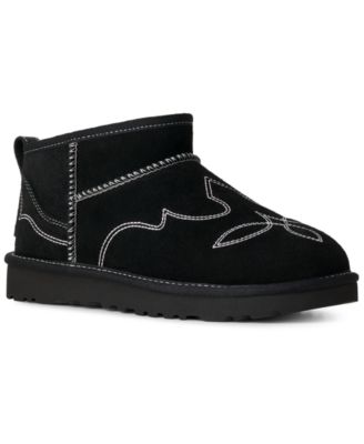 UGG® Women's Classic Ultra Mini Western Slip-On Booties