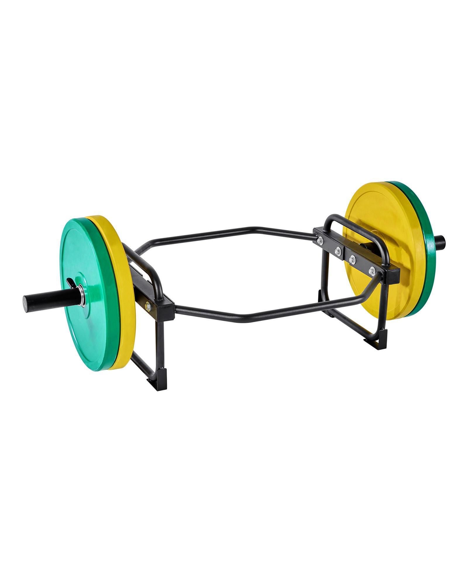 Гантель SUGIFT Trap Bar Hex Bar 500 LB Capacity 2" Black