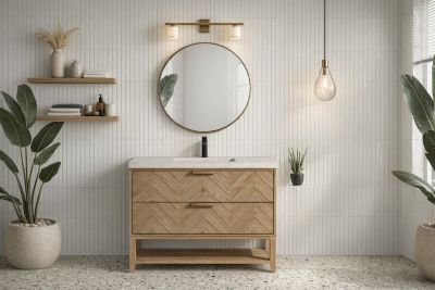 Стойка Ari Bath 42" Carlsbad Freestanding, Weathered Fir Finish