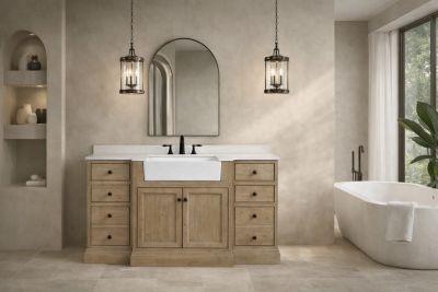 Ari Bath столешница из инженерного кварца Kelly, отделка Weathered Fir, 60"