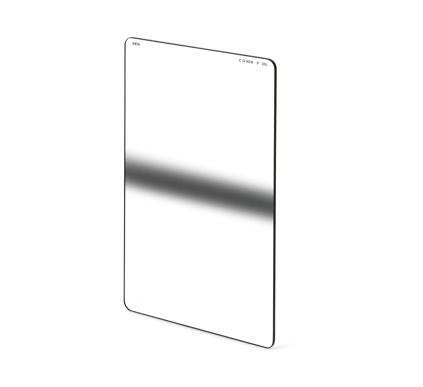 Urth 100x150mm Square Center Graduated ND8 3-Stop Plus+ Neutral Density Lens Filter for Square Filter Holders