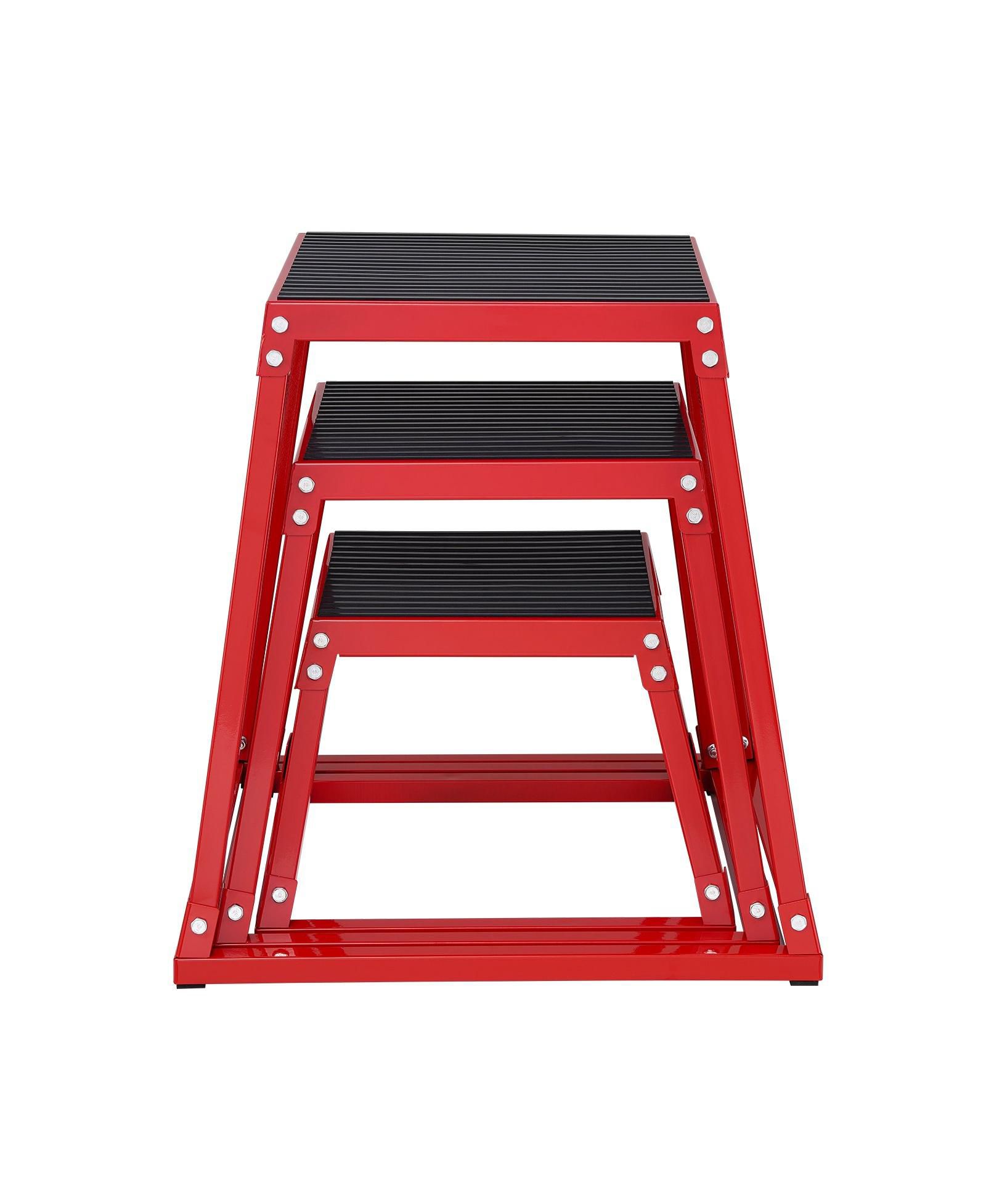 Набор прыжковых боксов SUGFIT Plyo Jump Box 12/18/24"