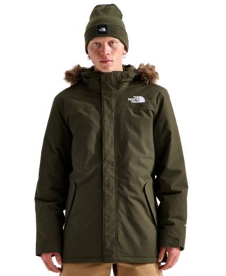 The North Face Мужская водонепроницаемая куртка Zaneck с капюшоном и отделкой из искусственного меха