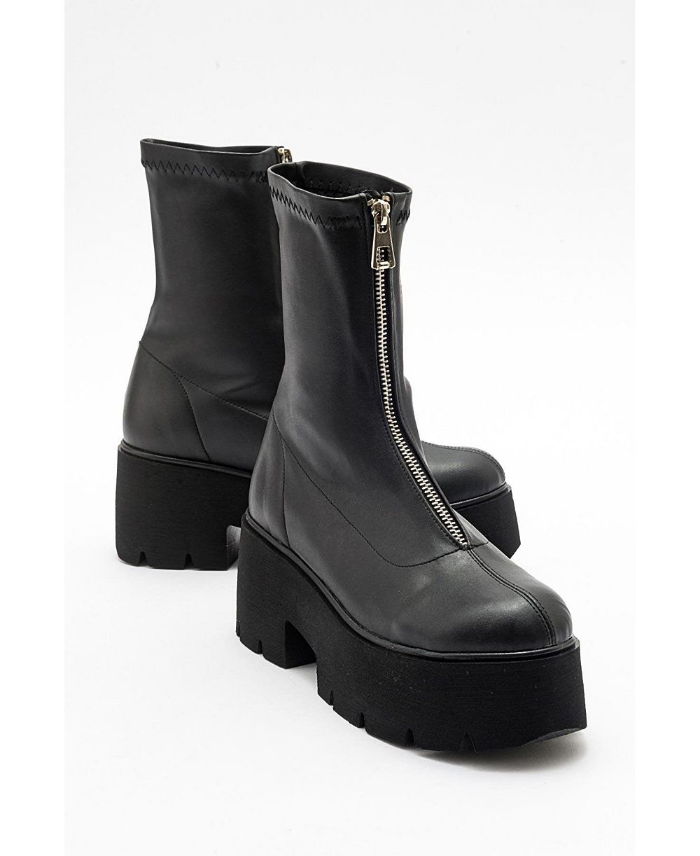 Prologue Shoes женские ботинки на платформе Ovil Zip