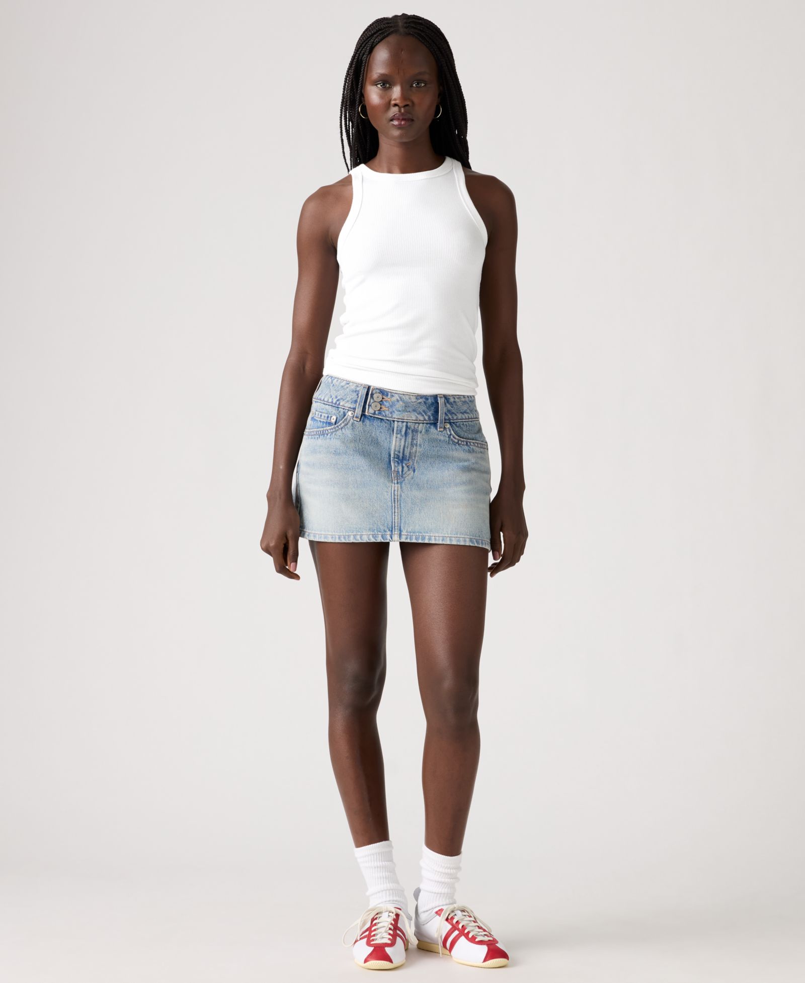 Юбка Levi's Women's Slim-Fit Superlow Mini