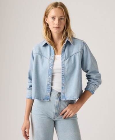 Рубашка-куртка Levi's® Premium Women's Logan Point Collar Shacket