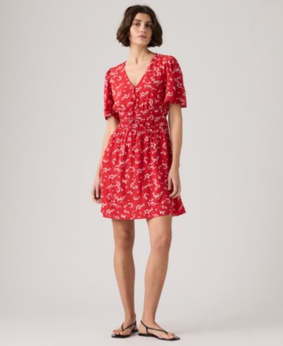 Женское мини-платье Levi's Rylan V-Neck Crepe