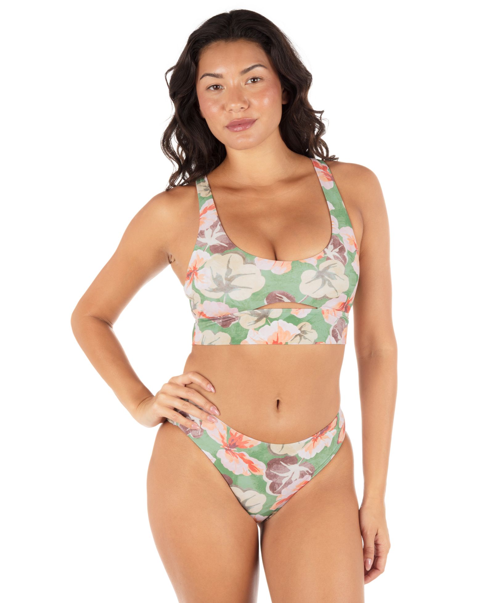 Женский топ для бикини Hurley Gingko Cloud Max Longline