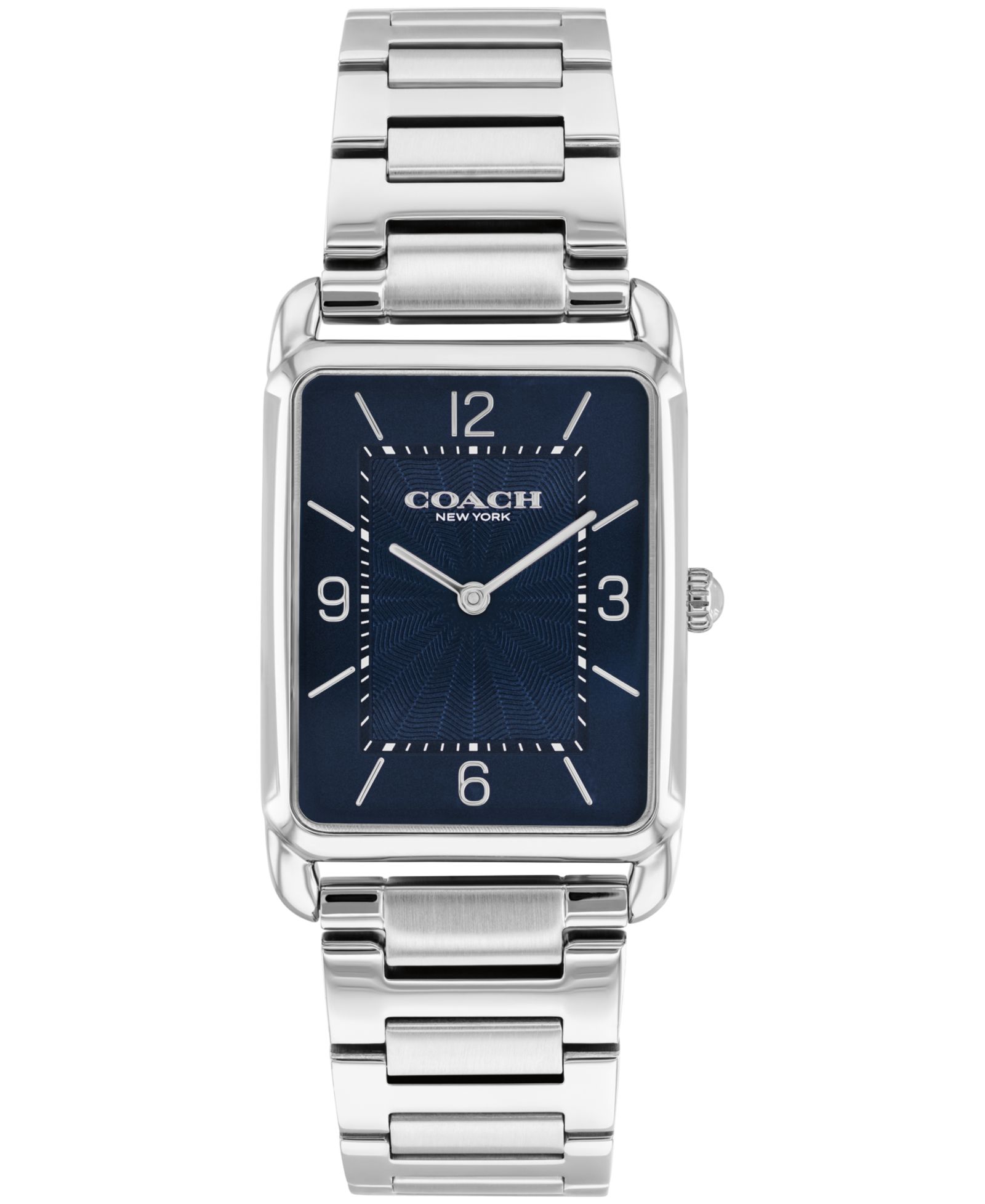 Часы COACH Unisex Elliot Silver Tone Stainless Steel Bracelet Watch, 32x26mm