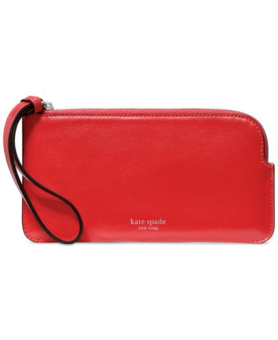 kate spade new york Кожаный клатч Zippy Smooth