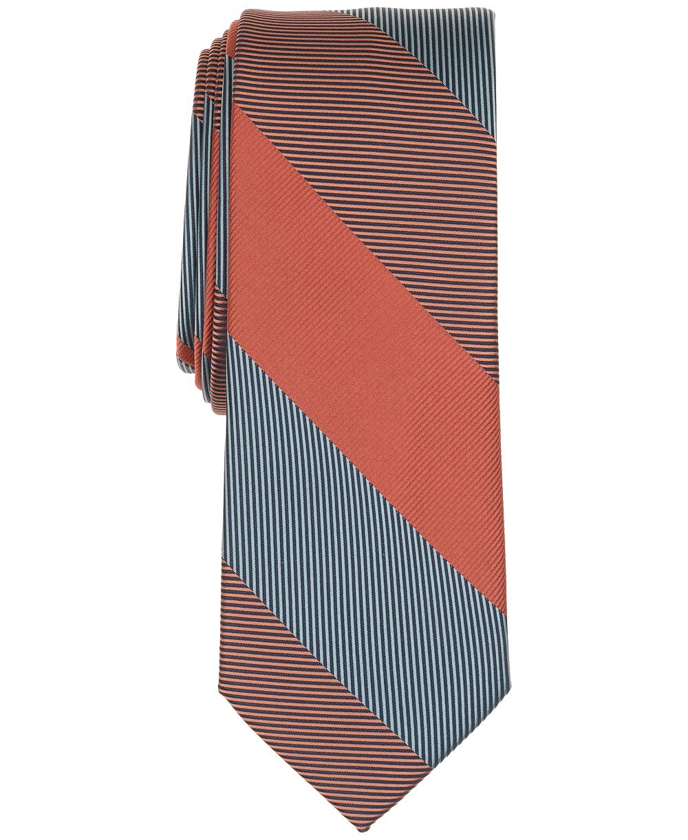 Bar III Men's Merlin Stripe Skinny Tie, Macy's Exclusive