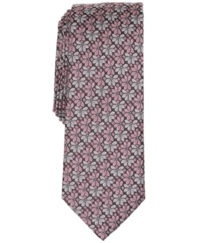Bar III Men's Lea Floral Skinny Tie, Macy's Exclusive