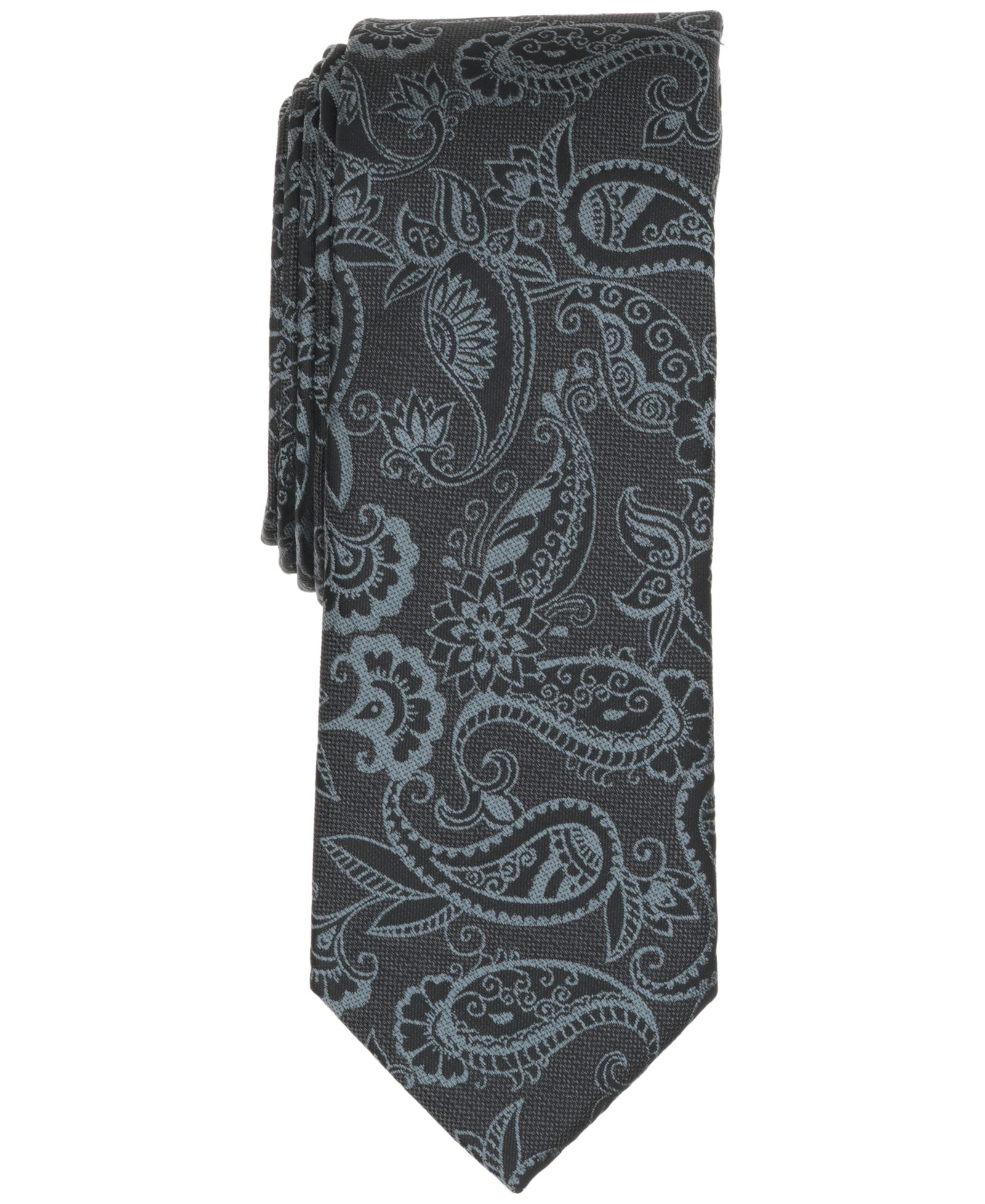 Мужской узкий галстук Bar III Gunning Paisley