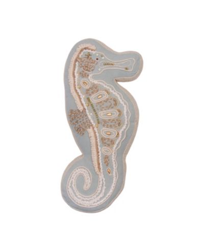 Декоративная подушка C&F Home Beaded Seahorse Coastal