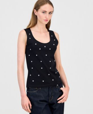 Женский топ I.N.C. International Concepts Studded Tank