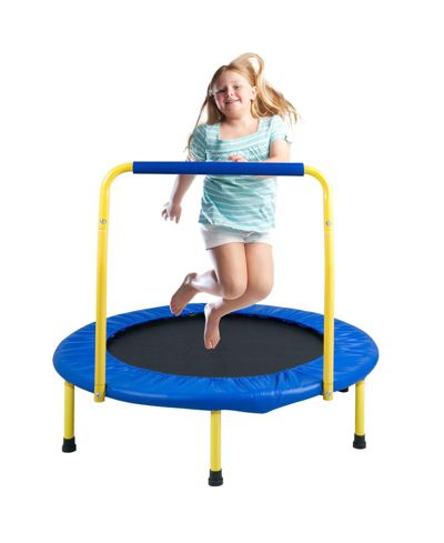 SUGIFT 3FT Kids Trampoline Foldable Indoor Outdoor Mini Trampoline