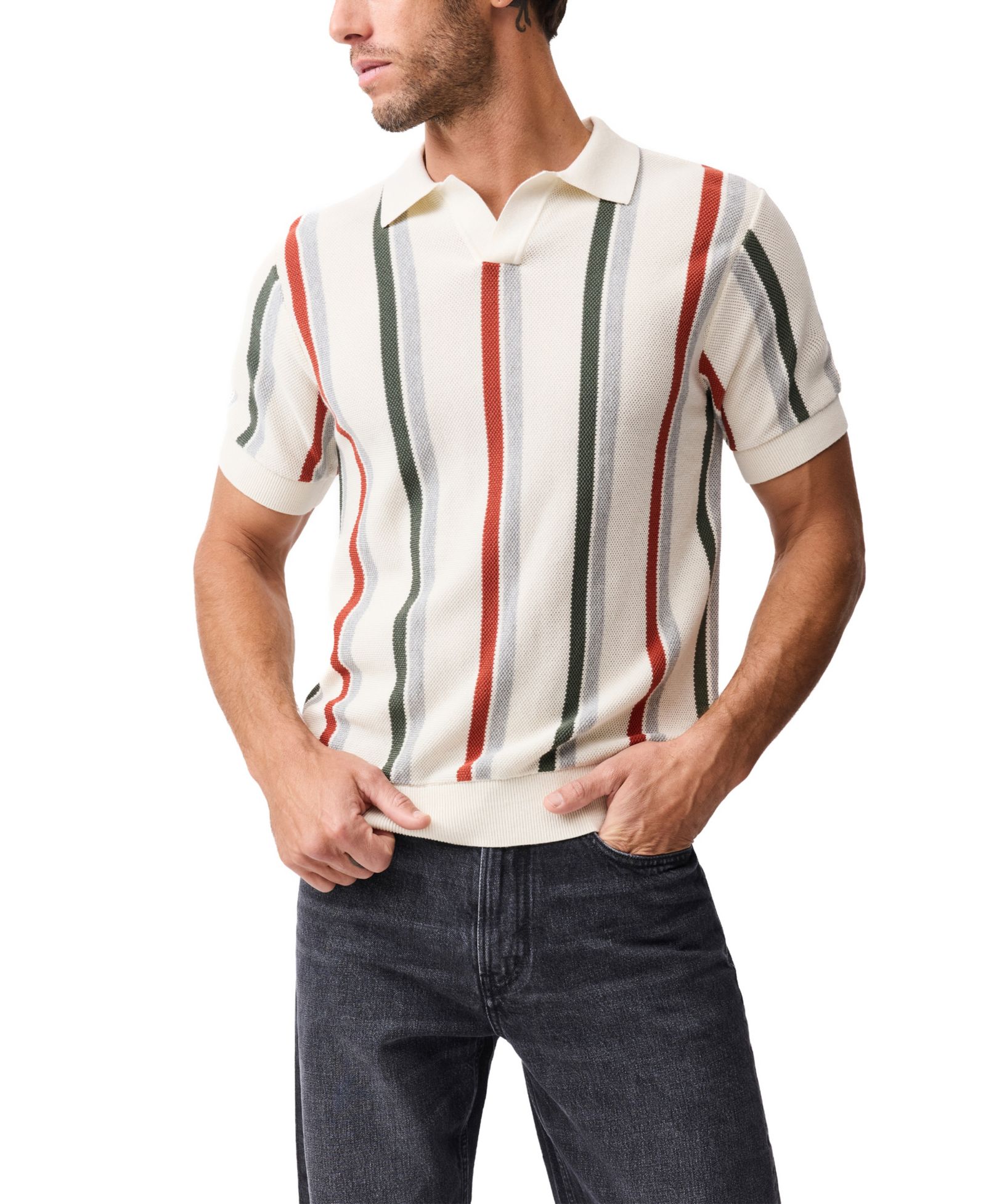 Rodd & Gunn Men's Royce Hill Cotton Knit Polo Shirt