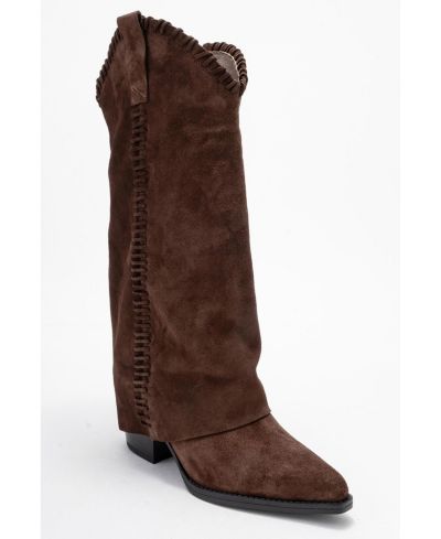 Forever & Always Shoes женские кожаные вестерн-сапоги Clementina