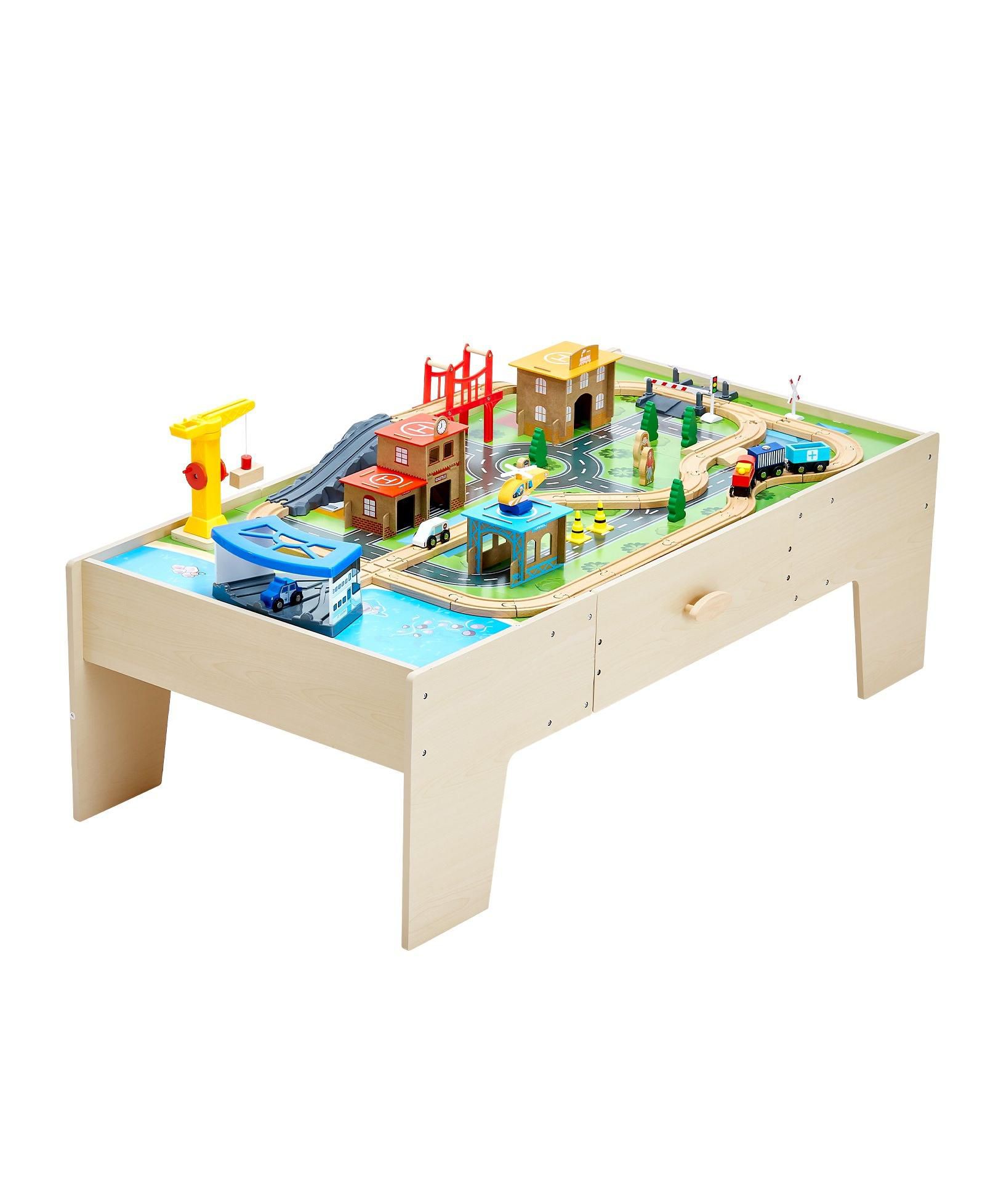 Игровой стол SUGIFT 62-Piece с выдвижным ящиком для хранения и многофункциональной столешницей