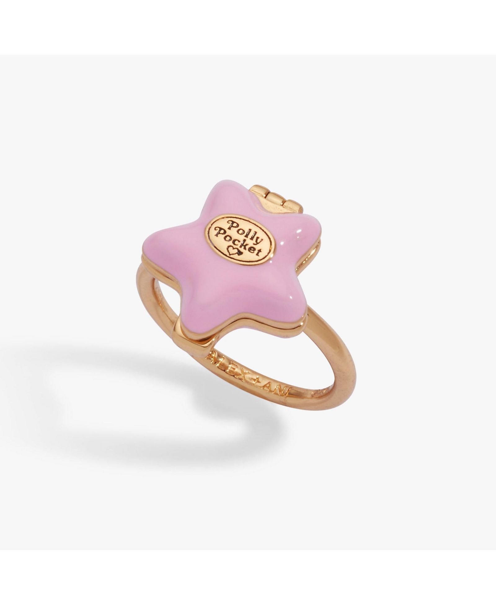 Alex and Ani Polly Pocket Locket Ring