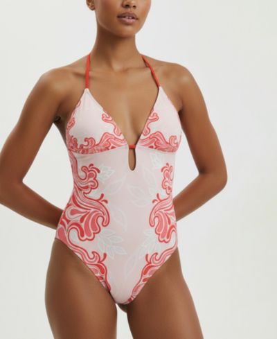 Jessie Zhao New York Women's Ember Reversible One Piece Swimsuit