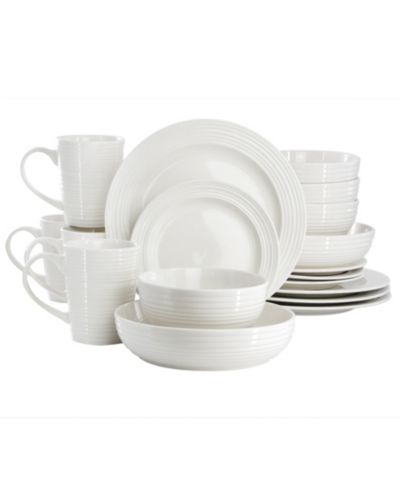 Elama Nikki Набор посуды Ribbed, 18 шт., на 4 персоны