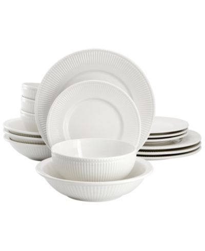 Elama Kate 16-Pc. Dinnerware Set, Service For 4