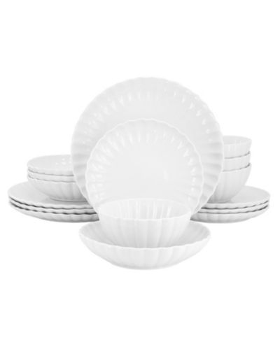 Набор столовой Elama Jane Scalloped 16-Pc. на 4 персоны