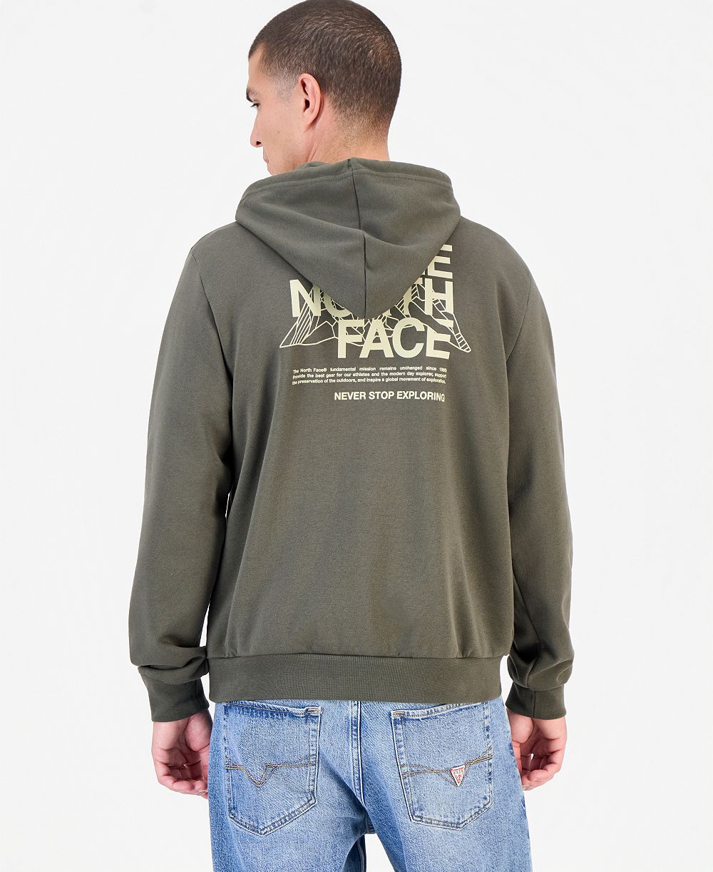 The North Face Мужской худи с капюшоном Mountain Sketch