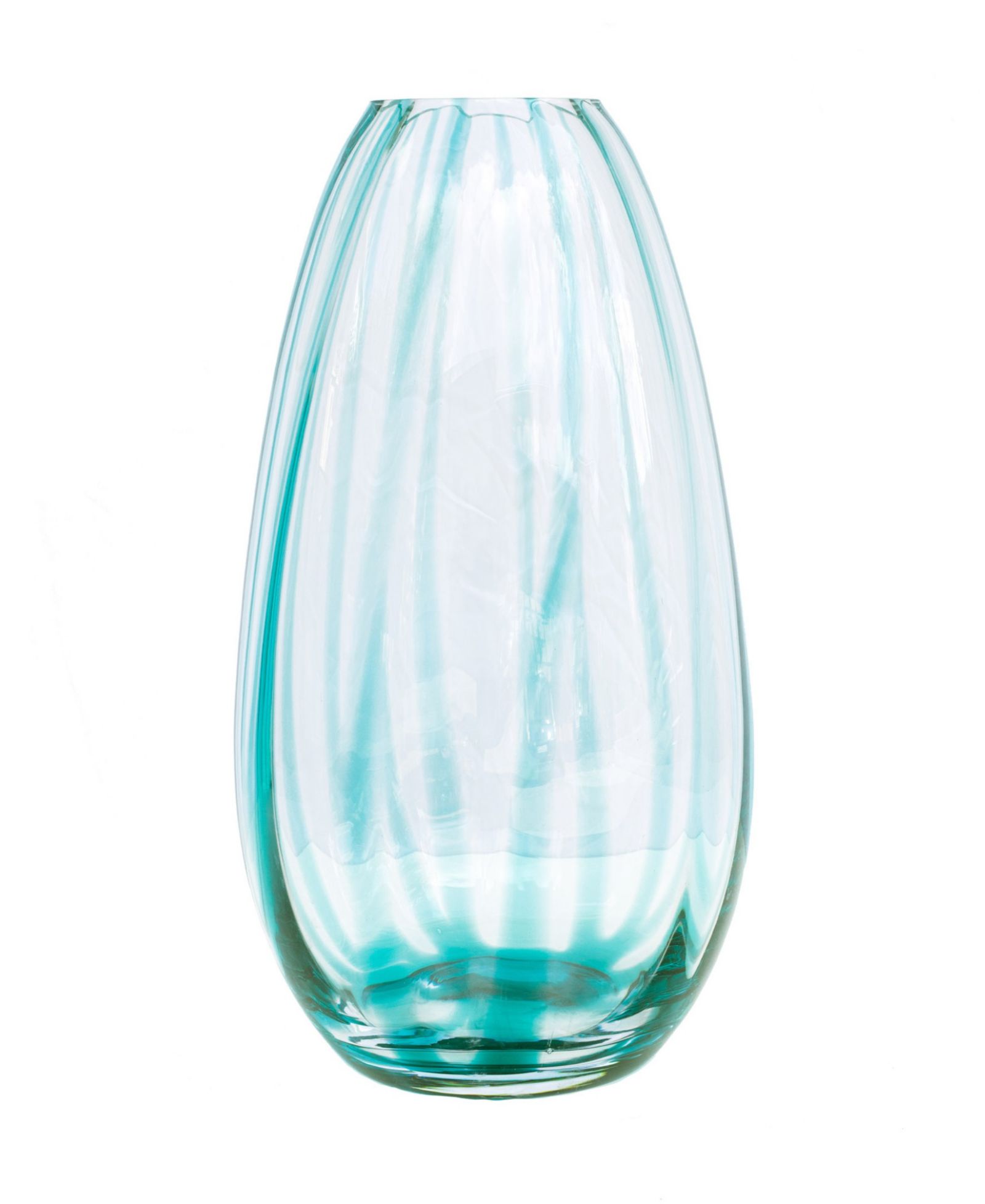 Ваза VIETRI Bolla Glass Medium Pleated Glass