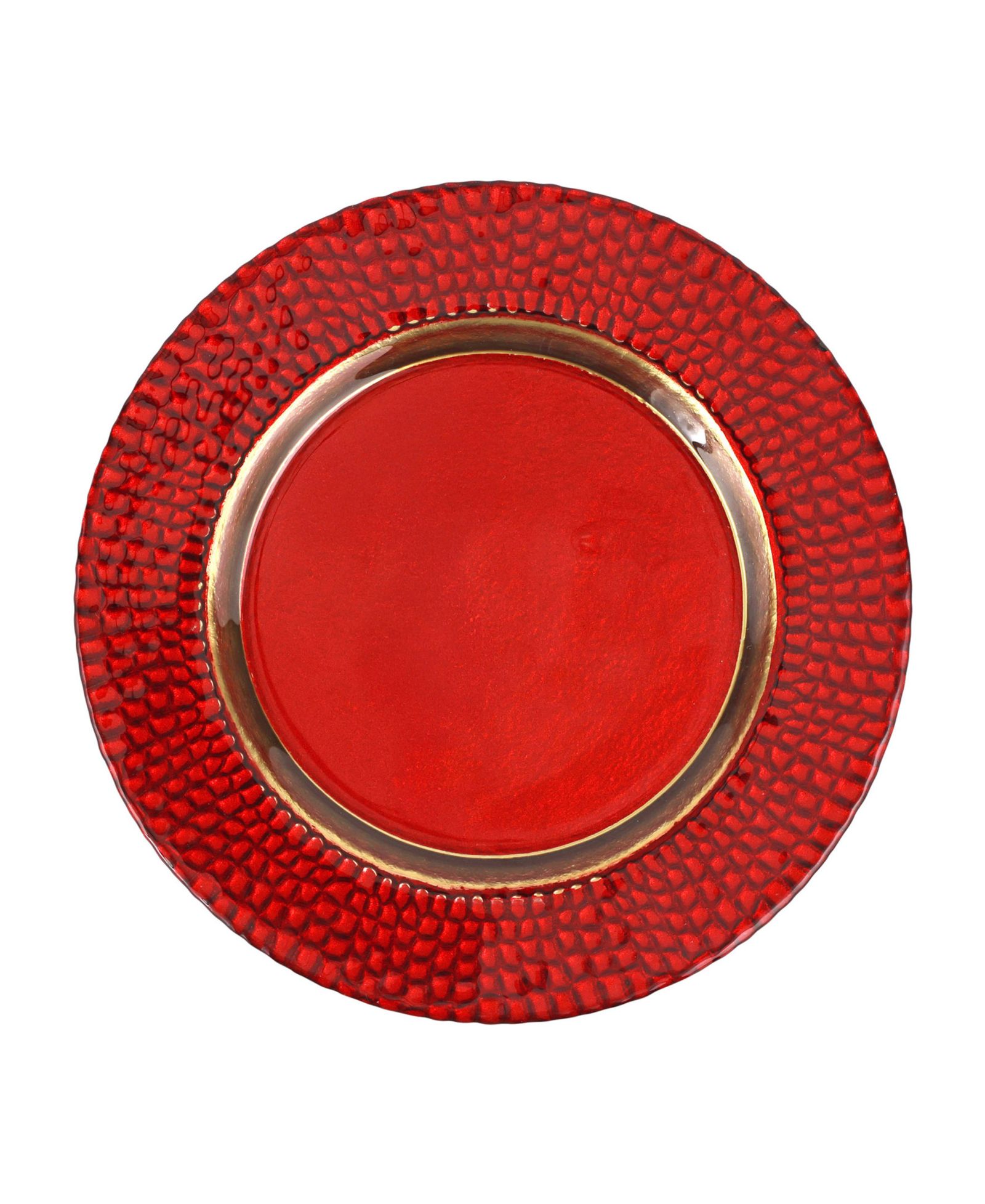 VIETRI Pelli Glass Round Charger Plate