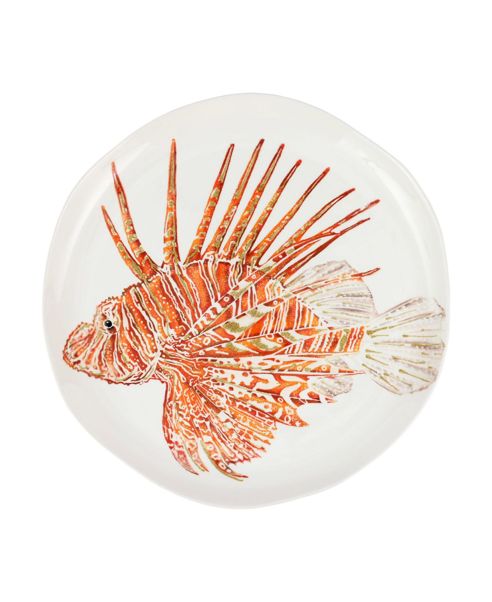 Круглое блюдо VIETRI Reef Lionfish