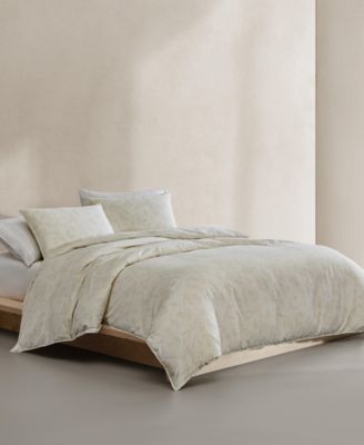 Комплект из 3 покрывал Calvin Klein Yellow Leaves Percale Queen