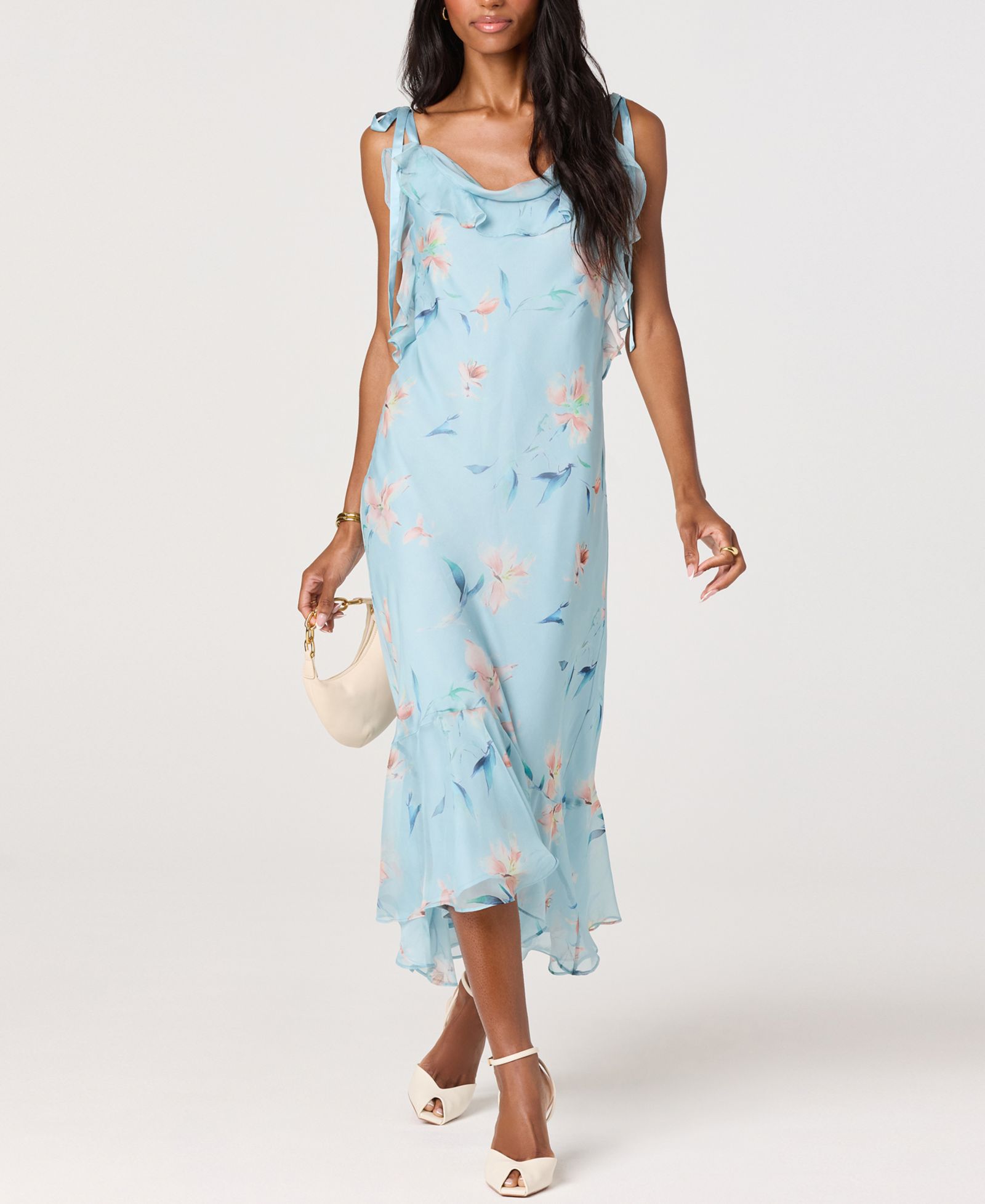 ASTR the Label Women's Nissa Round Neck Dress