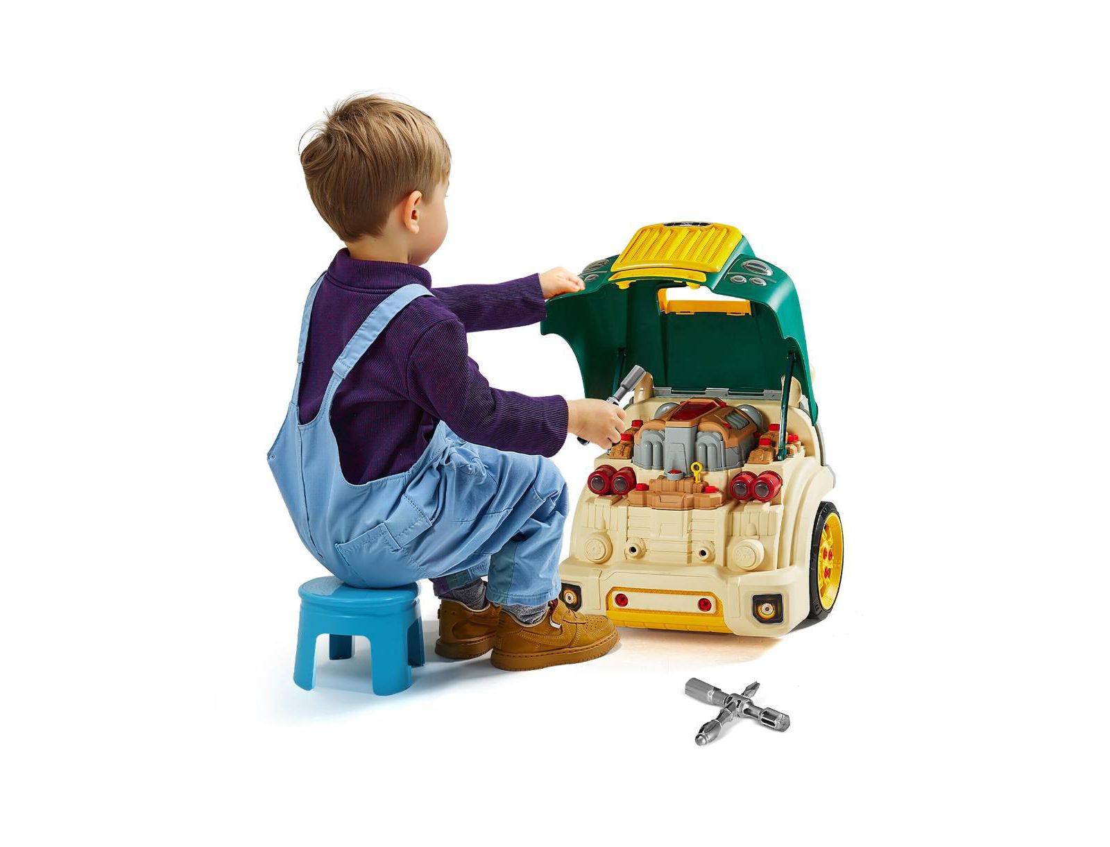 Игрушка Slickblue Kids Engine с 60 деталями