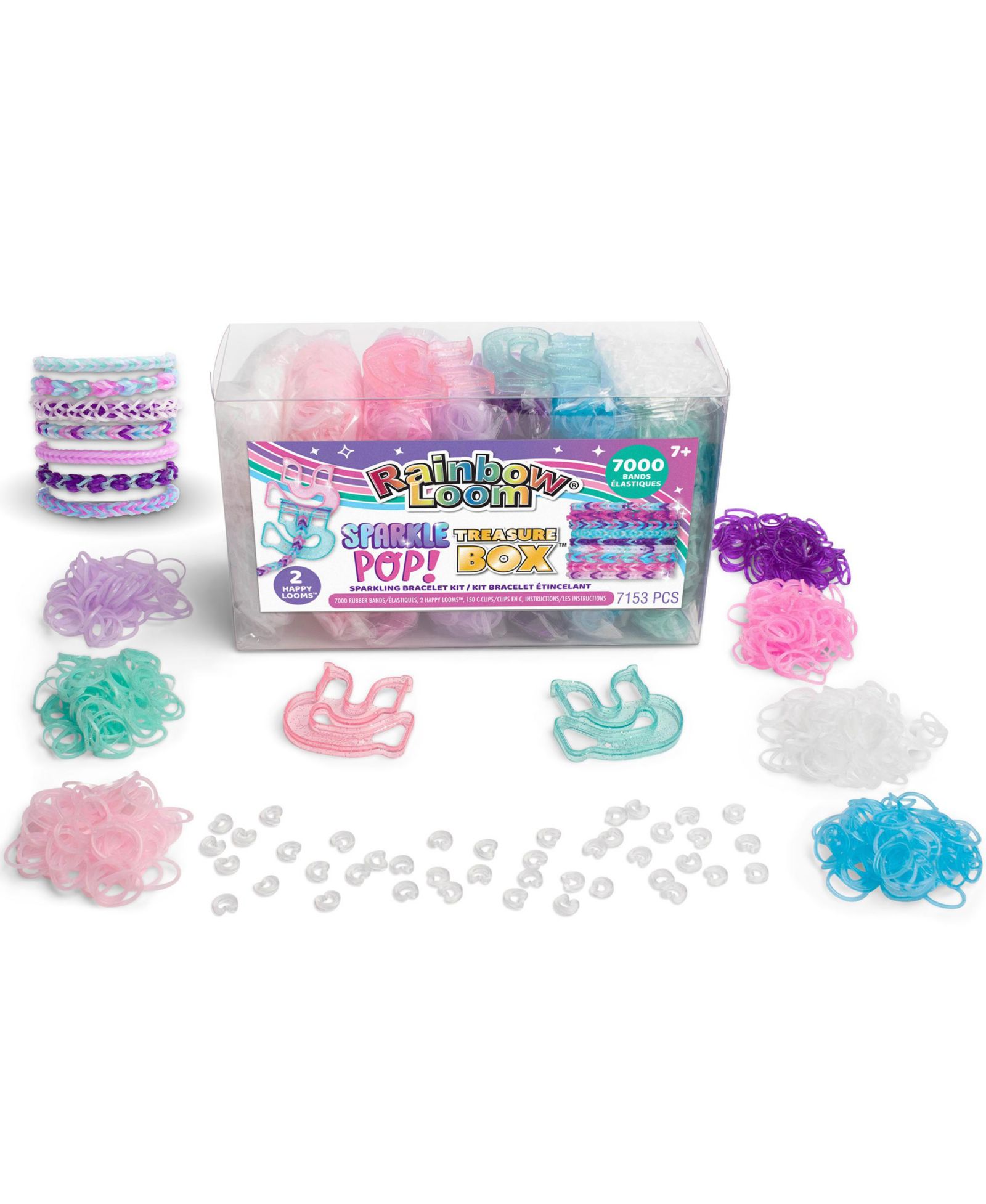 Набор Rainbow Loom: Treasure Box - Sparkle Pop