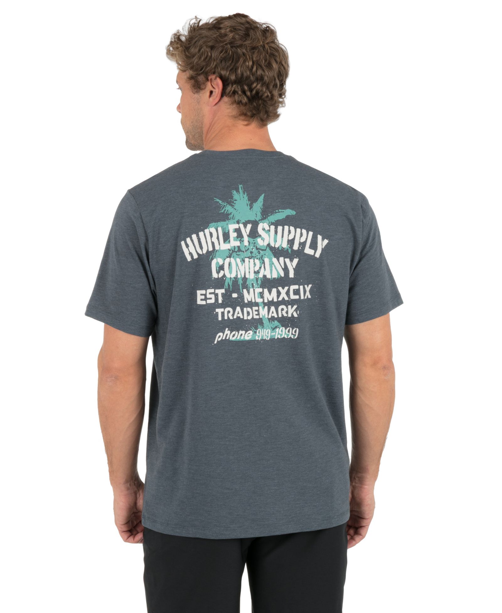 Футболка Hurley Men's Shape Shack Slub Short-Sleeve