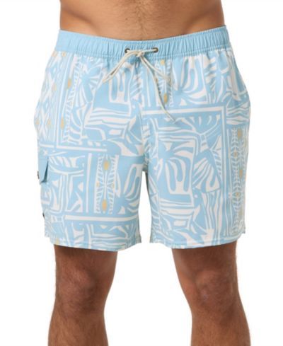 O'Neill Men's Hermosa Retro Slim-Fit Swim Trunks