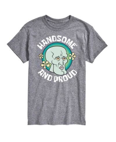 AIRWAVES Мужская футболка с принтом Squidward