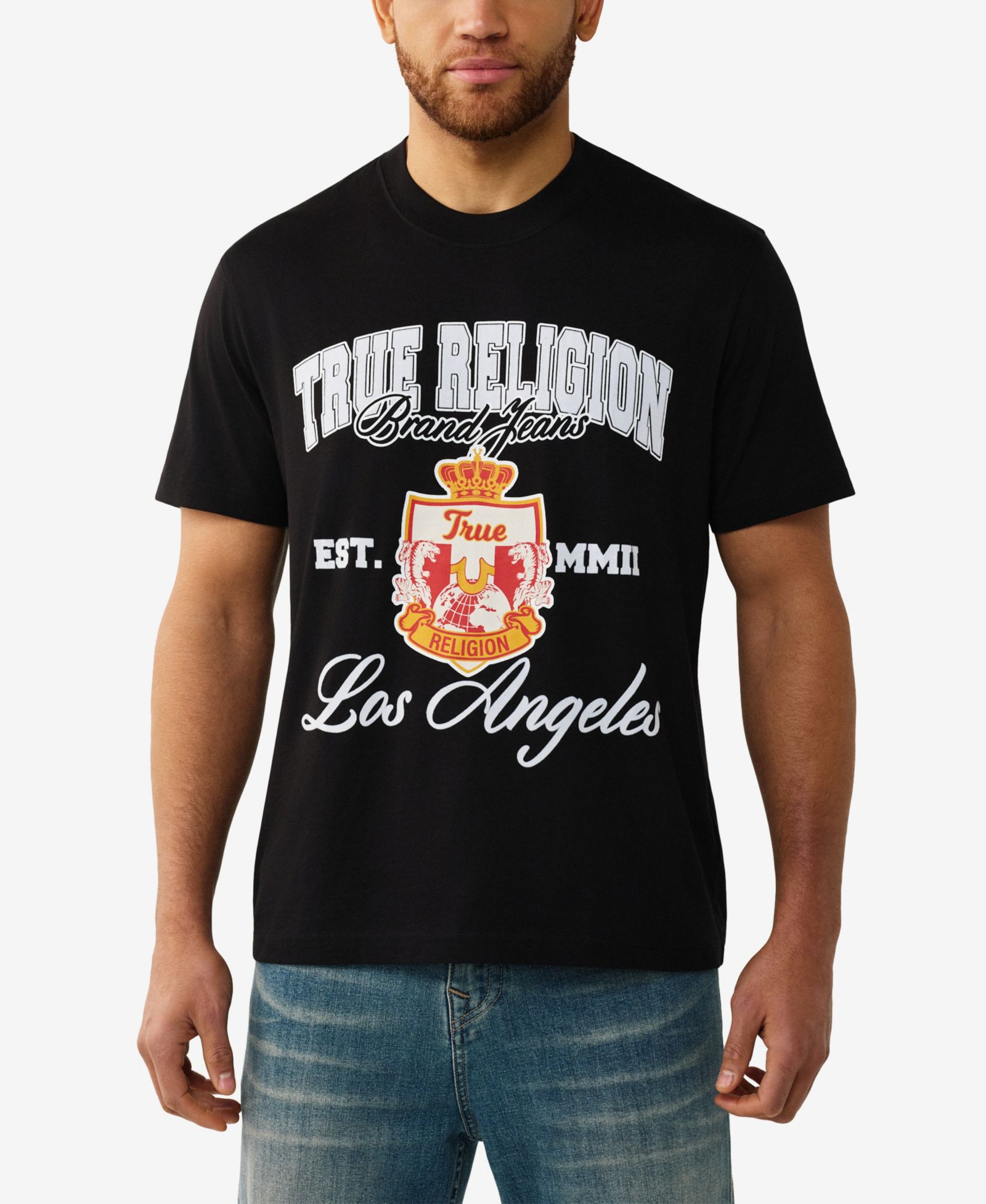 True Religion Men's Crest T-Shirt