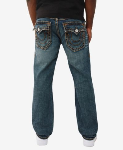 True Religion Мужские джинсы Ricky Straight Super T Flap