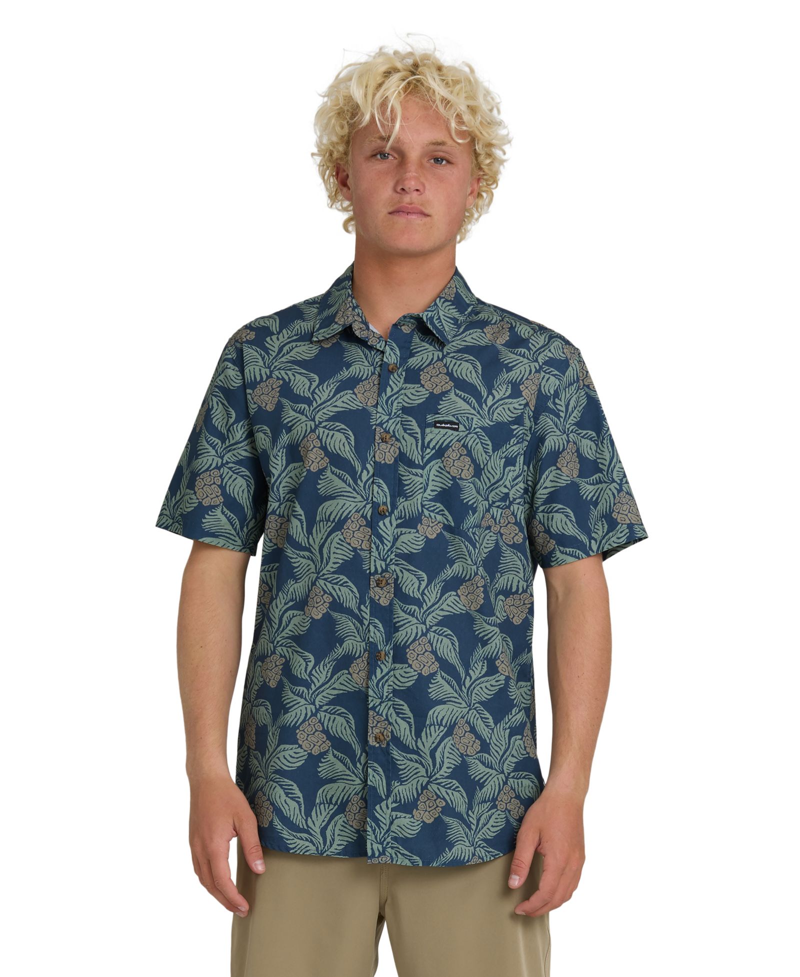 Мужская рубашка Quiksilver Hala Classic с коротким рукавом