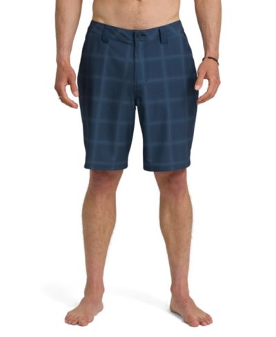 Quiksilver Мужские гибридные шорты с 4-сторонним растяжением
