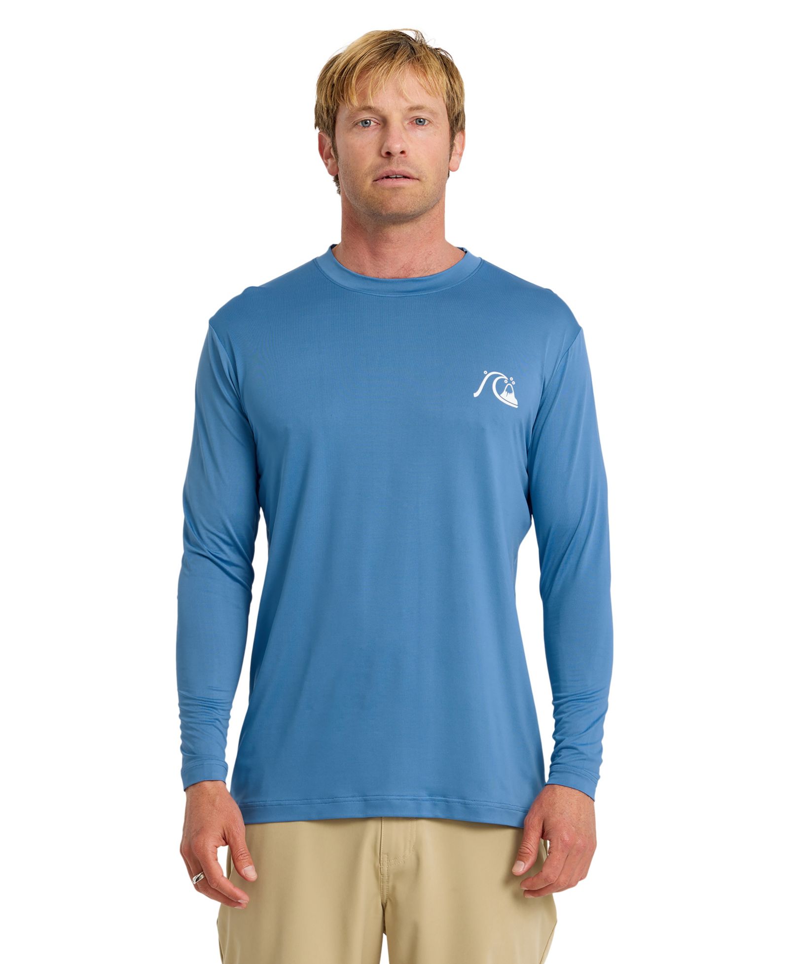 Quiksilver Men's Logo Surf Long-Sleeve T-Shirt