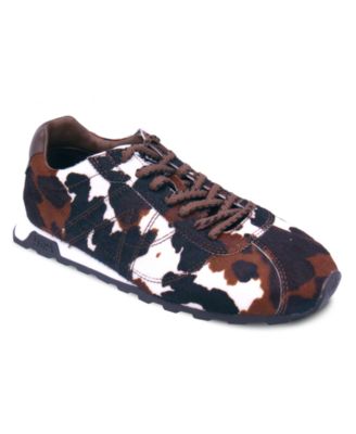 Brown Multi Cow Print