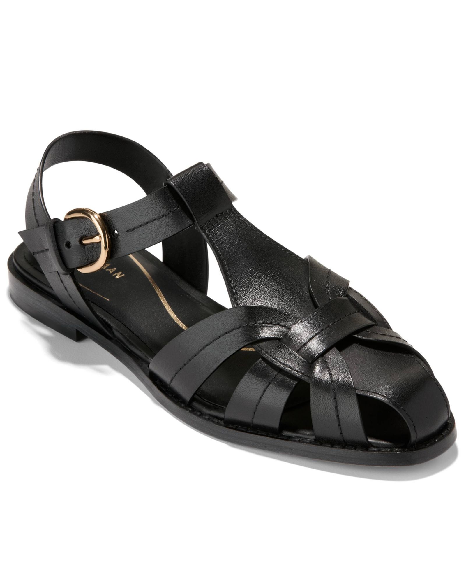 Cole Haan Женский Rosette Fisherman Almond Toe Sandals