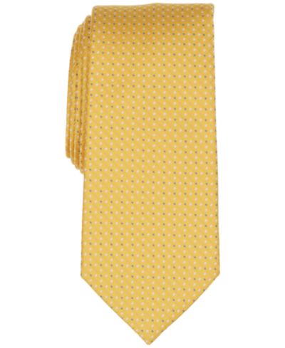 Club Room Men's Sherwood Geometric Pattern Tie, Macy's Exclusive