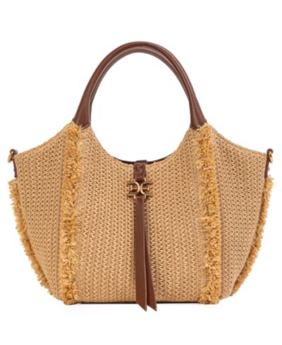 Sam Edelman Irina Large Raffia Tote Handbag